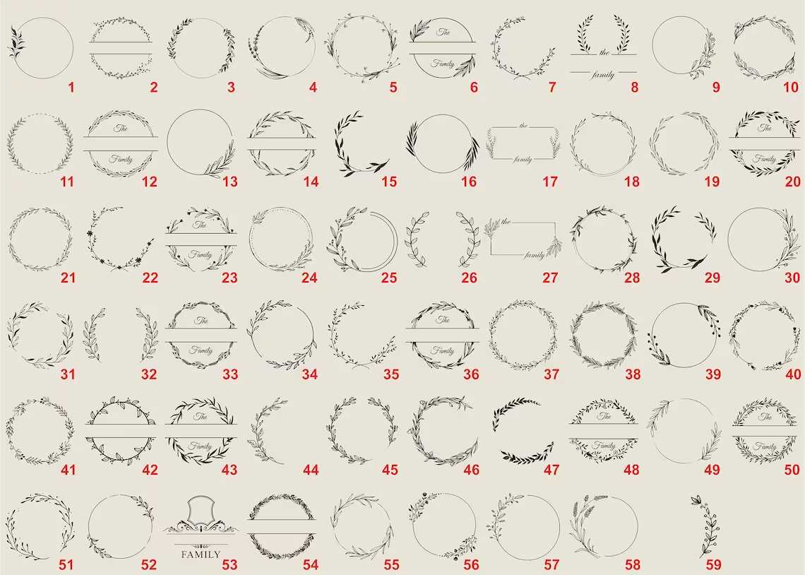 Keuze randversieringen